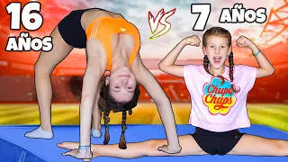 NIÑAS vs PADRES - Mega Reto de Gimnasia - Nuestras Hijas Nos Retan | Yippee Family