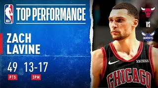 Zach LaVine GOES OFF For Career-High 49 PTS with 13 3PM!