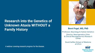 Research into the Genetics of Unknown Ataxia Without Family History