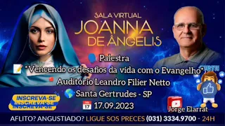 🗣️ Palestra📝 *Vencendo os desafios da vida com o Evangelho* 🎤Jorge Elarrat