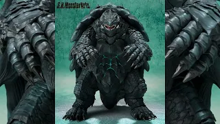 A LOOK AT: S.H. MonsterArts Gamera 2023 Figure by Tamashii Nations REVEAL