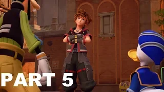 KINGDOM HEARTS 3 Walkthrough Gameplay Part 5 - TWILIGHT TOWN (Xbox One X)