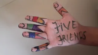 unity is strength #storytelling#the five finger friends story