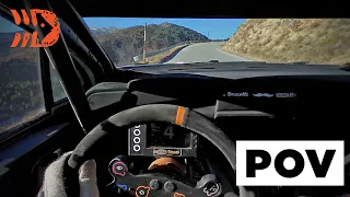 Rally Monte-Carlo Testing POV Helmet Cam 4K - Flat Out