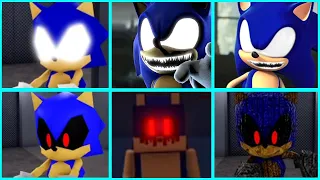 Sonic The Hedgehog Movie DING DONG HIDE AND SEEK vs SONIC EXE Uh Meow All Designs Compilation 3