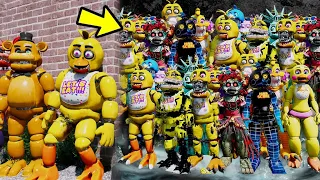 ANIMATRONICS MOVIE VS TODAS ANIMATRONICS CHICA ASSOMBRADOS? | GTA V Five Nights at Freddy's