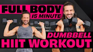 QUICK Full Body Dumbbell HIIT Workout | Joe Wicks Workouts