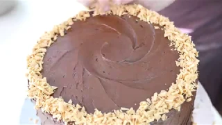 Mile High Chocolate Salted Caramel Cake | The Hummingbird Bakery