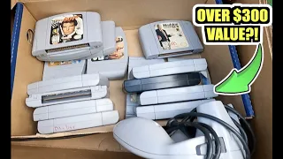 I FOUND CHEAP NINTENDO 64 GAMES!? / Live Video Game Hunting