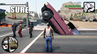 Were OLD GLITCHES in GTA San Andreas Definitive Edition finally fixed?