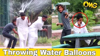 Throwing Water Balloons Prank With Too Much Funs In 2023