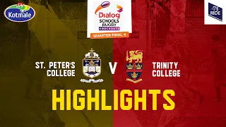 HIGHLIGHTS | St. Peter's College vs Trinity College - Dialog Schools Rugby Knockouts 2023