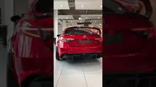 Alfa Romeo Giulia GTAm exhaust sound