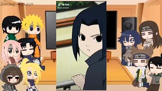 past sand siblings + Naruto and his friends reacts to FUTURE tiktoks - Naruto -