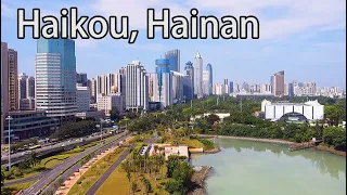 Aerial China:  Haikou, Hainan 海南海口