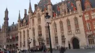 Bruges Market and the ringing Belfry