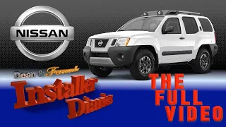 Nissan Xterra car stereo full install