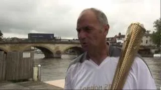 Olympic torch relay in Henley and Wokingham