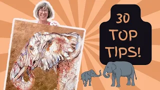 Can you paint watercolour on canvas? | 30 tips to get you going