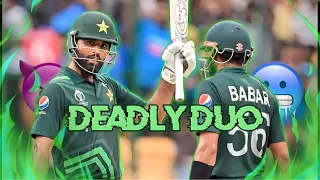 Fakhar Zaman x Babar Azam ♨️🔥 / Gigachad Theme / babar Azam attitude status / #trending