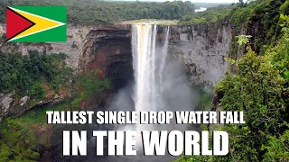 The Largest Single Drop Waterfall in the World - Kaieteur Falls, Guyana