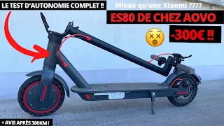 ES80 AOVO : LE GRAND TEST D'AUTONOMIE !! VOUS SEREZ SURPRIS (+AVIS APRÈS 300 KM !!)