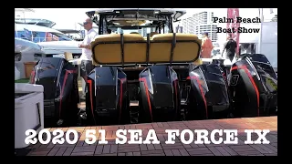 THE "51 SEA FORCE IX" IS THE BADDEST CC IN THE WORLD | Palm Beach Boat Show |