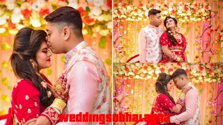 Reception Clicks | Couple Poses | Bride Groom Portrait | Wedding Photography | Subha Lagna India