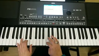 "Бимбо" на синтезаторі KORG PA 600! Акорди до мелодії 'Бимбо".