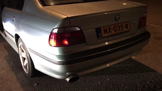 BMW e39 540i sound cold start