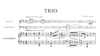 Friedrich Kiel – Piano Trio No.1, in G major