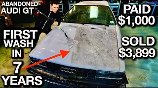 First Wash in 7 Years Audi Grand Sport GT Disaster Detail I Paid $1,000 SOLD for $3,899!!! in 1 day!