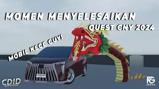 MOMEN GW MENYELESAIKAN QUEST EVENT CHINESE NEW YEAR 2024 - Roblox Car Driving Indonesia