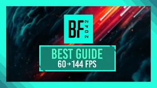 BEST Optimization Guide | Max FPS + Visibility | Battlefield 2042 BETA | Best Settings