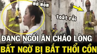 CSGT KIỂM TRA CỒN trong quán NHẬU khiến CĐM hoang mang, thanh niên LƯƠN LẸO nhận CÁI KẾT ĐẮNG