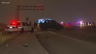 1 killed when Jeep rolls on Katy Freeway