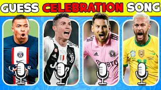 Guess Celebration SONG of Football Player🏆🎶Ronaldo Sing, Messi Song, Haaland Song, Mbappe Song