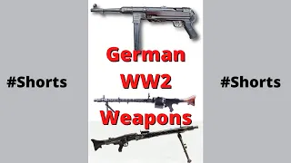 WW2 German Machine Guns #shorts
