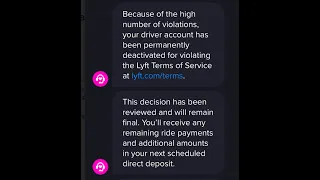 High Number of Lyft or Uber Violations. How to handle this.