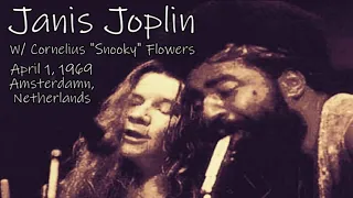 Janis Joplin w/  Cornelius "Snooky" Flowers 4/1/1969