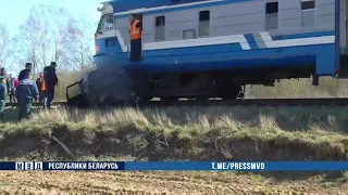 Видео с места аварии