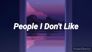 People I Don't Like - UPSAHL (male version)