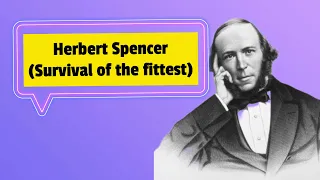 Herbert Spencer THEORY OF EVOLUTION #sociologylecture #sociology #spencer