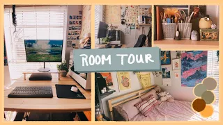 cozy artsy hippie room tour 2021