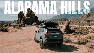 Alabama Hills: Things you need to know | Eastern Sierra RAV4 Camping Part 2