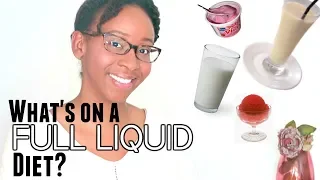 What's Allowed on a Full Liquid Diet?