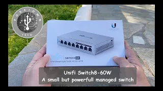 Unifi switch 8-60w - A small but powerful managed switch.