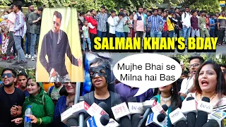 ऊपर Bhagwan निचे SALMAN- A Kid wants to meet Salman Khan waits outside his house