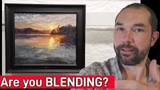 How NOT to end up with a MESS - Oil Painting  Full Tutorial