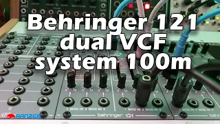 Behringer 121 Dual VCF - Roland System 100m clone eurorack module